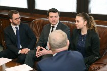 Stypendia Rektora i AIP dla naukowców z pomysłem na biznes (14.02.2018) [fot. Andrzej Romański]